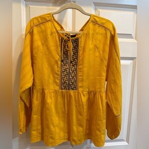 Sanctuary Embroidered Peasant Blouse